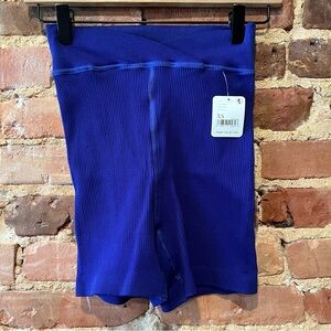 NEW FP Movement Free Throw" High Rise Bike Shorts Outerspace Size XS